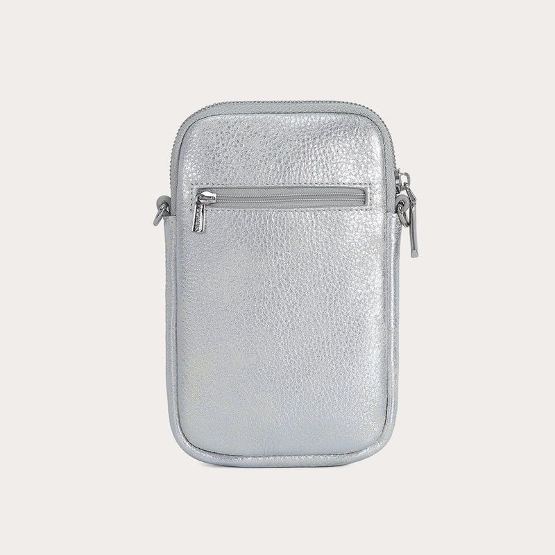 Porte portable en cuir de vachette SAXO PM F9727-7